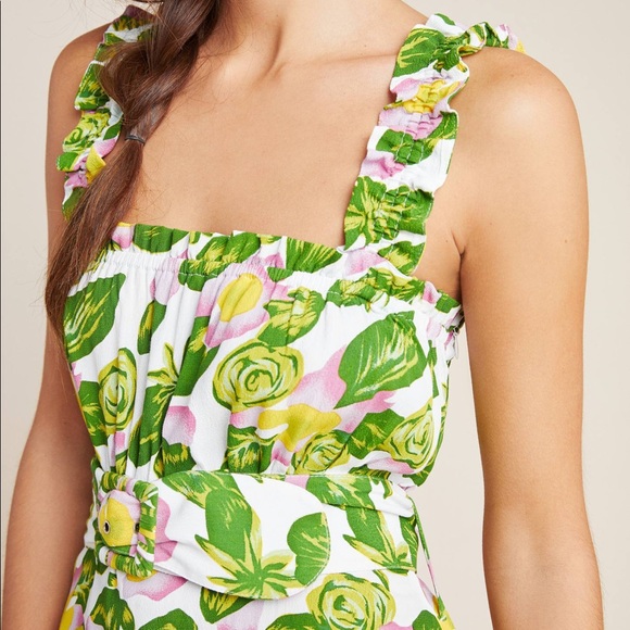 Faithfull the Brand Mae Belted Midi Dress - Picture 3 of 7